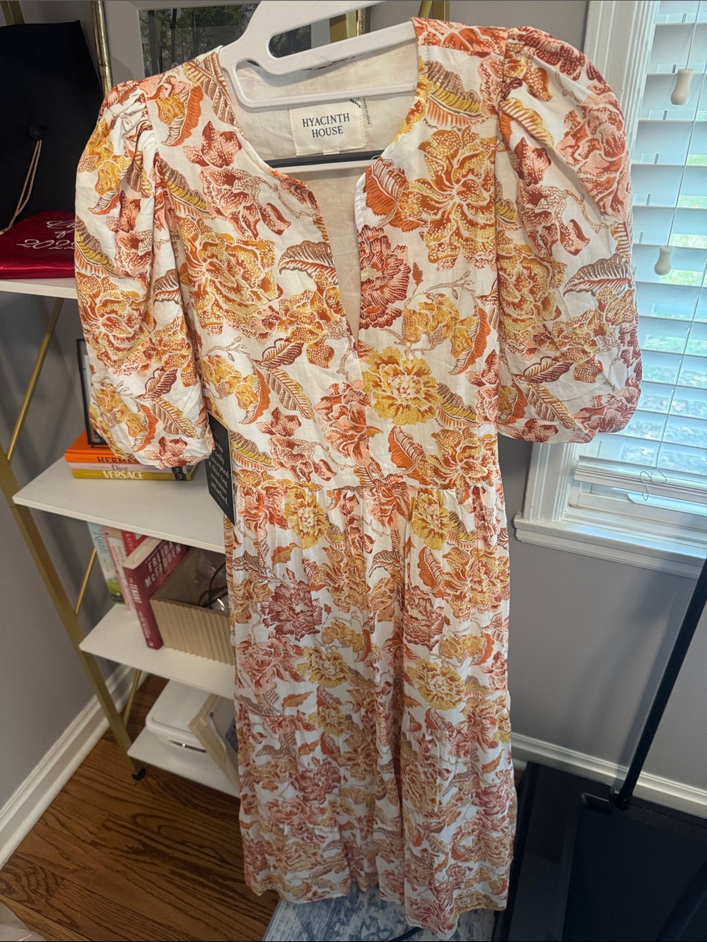 Tuckernuck Saffron Floral Cisco Maxi Dress
